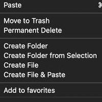 Create New File feature preview